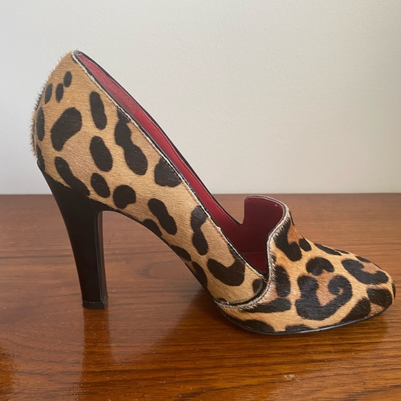 Nine West Leopard Print Heels - Picture 14 of 14